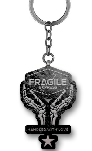 ‘Fragile Express’ Death Stranding Car Decal Sticker – 7x4 Inches – White Vinyl