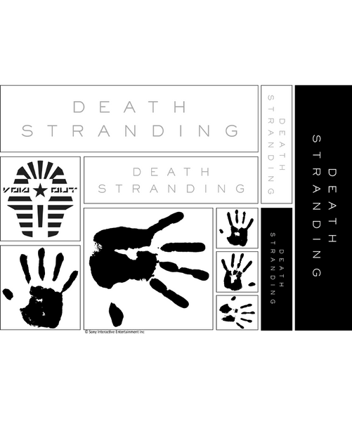 DEATH STRANDING Set of 5 Sticker Sheets – Kojima Productions