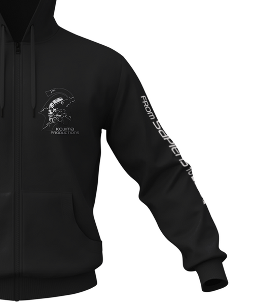 KOJIMA PRODUCTIONS LUDENS II Art Zip Hoodie – Kojima Productions KOJIMA PRODUCTIONS LUDENS II Art Zip Hoodie – Kojima Productions