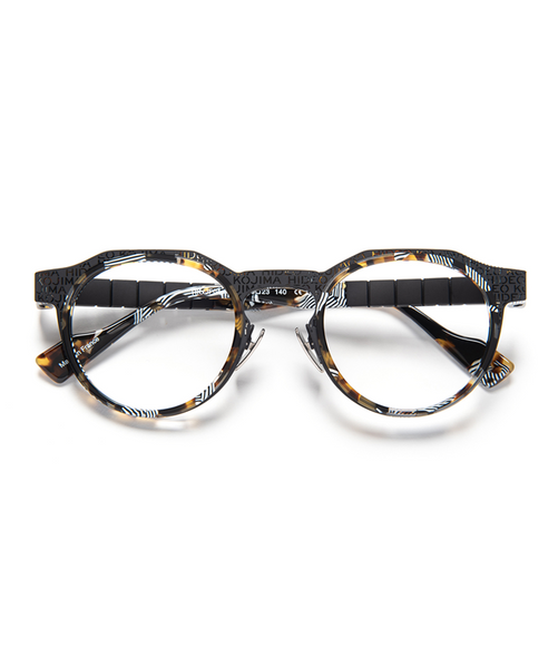 HIDEO KOJIMA x J.F.REY HKxJF04 - BLACK/PATCHWORK Glasses – Kojima ...