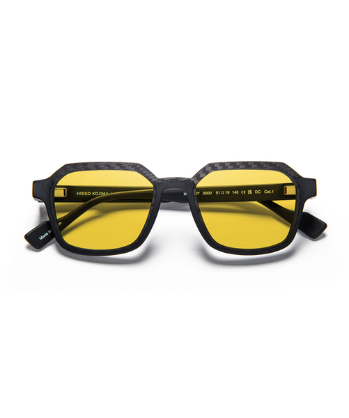 HIDEO KOJIMA x J.F.REY HKxJF07 - BLACK/CARBON FIBER+GAMING LENSES