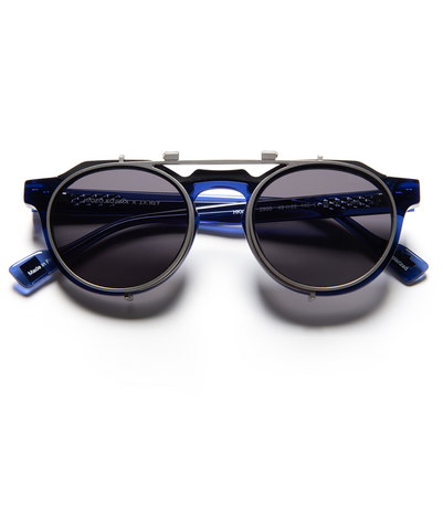 HIDEO KOJIMA x J.F.REY HKXJF08 BLUE BLACK Glasses