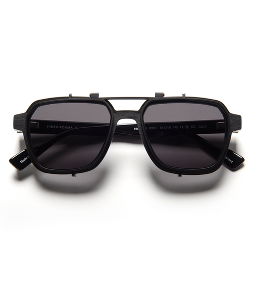 HIDEO KOJIMA x J.F.REY HKXJF09 - GRANITE BLACK/BLACK Glasses
