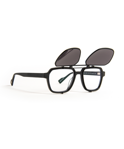 HIDEO KOJIMA x J.F.REY HKXJF09 - GRANITE BLACK/BLACK Glasses