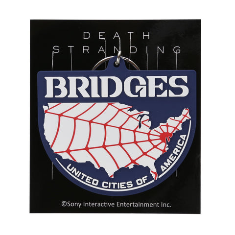 DEATH STRANDING Bridges Rubber Keychain