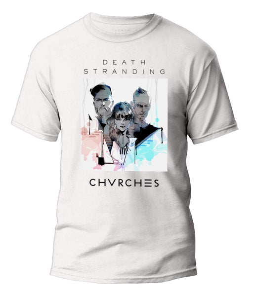 T-shirt Death Stranding Hideo Kojima - Design Graphique Jeu Vidéo, Couleur Blanc - T-shirt Basique Gamer - 3