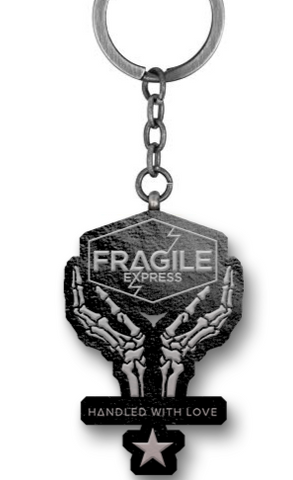 DEATH STRANDING Fragile Express Metal Keychain