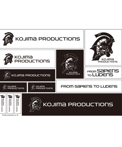 DEATH STRANDING Set of 5 Sticker Sheets – Kojima Productions DEATH STRANDING Set of 5 Sticker Sheets – Kojima Productions