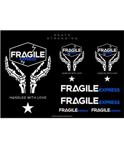 DEATH STRANDING Set of 5 Sticker Sheets – Kojima Productions DEATH STRANDING Set of 5 Sticker Sheets – Kojima Productions