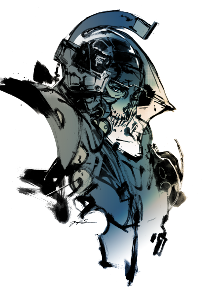 【爆売り！】 Merch Art Shinkawa Yoji – Productions Kojima – 2 Page マジック：ザ・ギャザリング