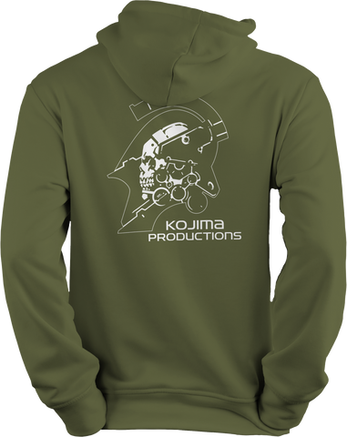 KOJIMA PRODUCTIONS Logo Zip Hoodie – Kojima Productions KOJIMA PRODUCTIONS Logo Zip Hoodie – Kojima Productions