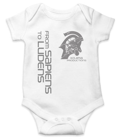 KOJIMA PRODUCTIONS 'From Sapiens To Ludens' Baby Onesie